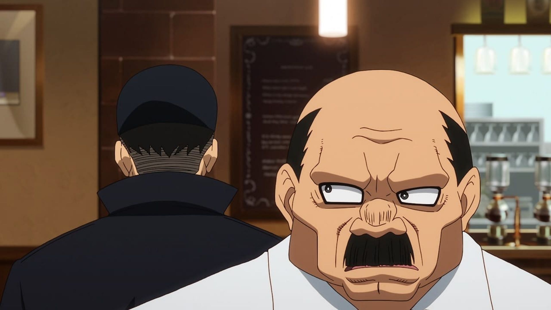 Akitaru Obi meets Gustav (Image via David Production)